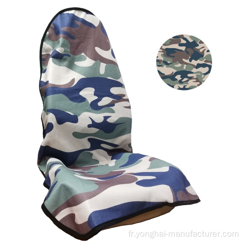 Coussin de siège d'auto de camouflage universel